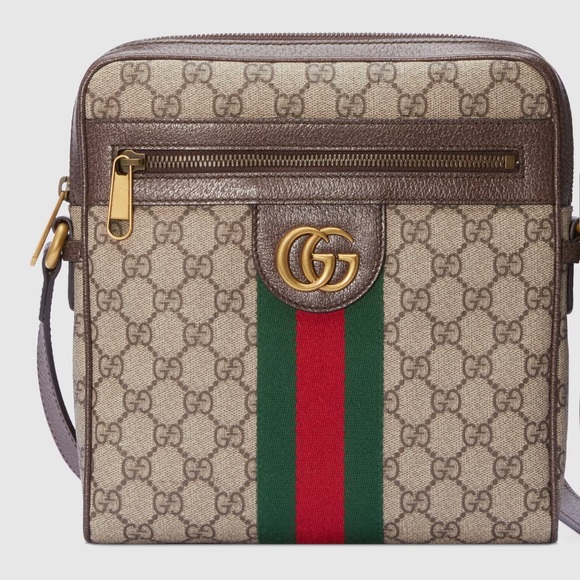 Gucci Handbags - Gucci Messenger Bag with Signature GG Monogram